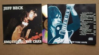 Jeff Beck ‎– Emotional The Crab - Live At The Palladium York 1976