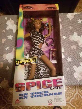 Spice Girls On Tour Mel B Doll Dated 1998 - Nrfb