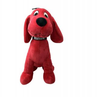 Clifford The Big Red Dog Puppy Dog 14” Soft Plush With Collar Kohl’s Cares