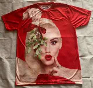 Gwen Stefani - You Make It Feel Like Christmas Officially Licensed Red Shirt Xl