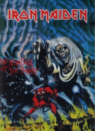 Iron Maiden Textile Poster Banner Flag Officially Licensed Rock