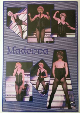 Madonna Uk 1987 Poster