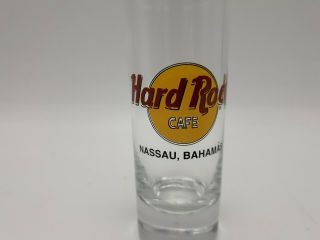 Hard Rock Cafe Nassau Bahamas Double Shot Glass 2
