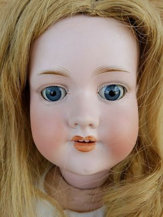 Antique 25 " German Armand Marseille 390 Bisque Head Doll Composition Body