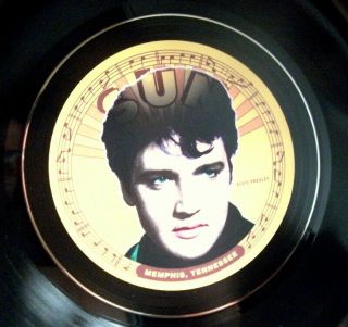 Elvis Presley Sun Records Stunning Design Vinyl Lp Retro Bowl Quality.  Ideal Gift