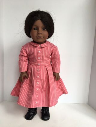 Pleasant Company American Girl Doll Addy Early Edition With Curly Lashes