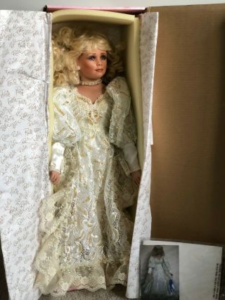 Limited Edition 146/1500 Porcelain Doll 26” Skyelene By Rustie; Box &