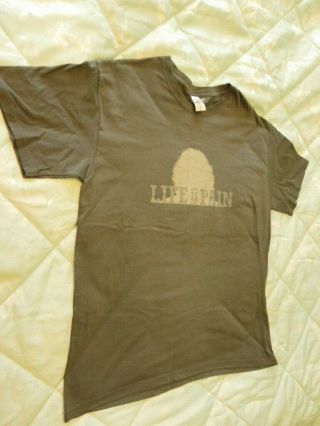 Alan Davies Life Is Pain Tour 2012 2013 Grey Mens T Shirt 46in Chest