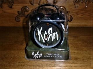 Korn Nu Metal Alternative Metal Band Twin Bell Alarm Clock