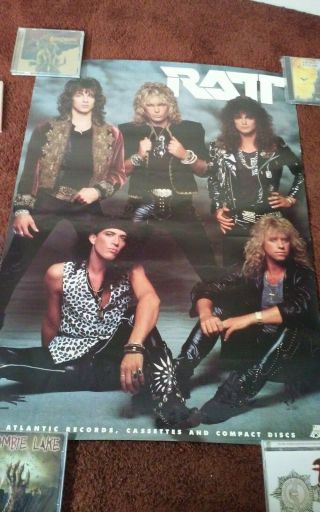 Ratt Reach For The Sky Atlantic Promo Poster Out Of The Cellar