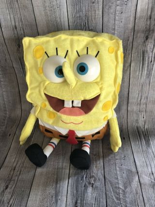 " Spongebob Squarepants " 2000 Mattel Nickelodeon Babbling Talking Stuffed Plush