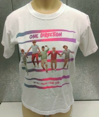 One Direction 1d 2012 Up All Night Tour Live Concert Shirt Unisex Youth Large