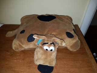 Scooby Doo Pillow Pet Pal Six Flags Texas Souvenir Collectible Soft Plush
