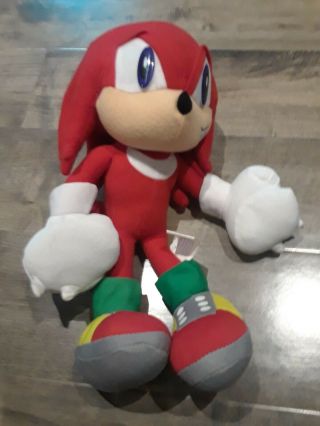 Sonic The Hedgehog Knuckles 12” Plush Toy Network