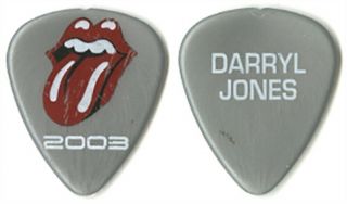 Rolling Stones Darryl Jones Authentic 2003 Licks Tour Custom Stage Guitar Pick