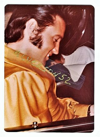 Elvis Presley Vintage Candid Photo - Los Angeles,  Ca - July 17,  1969
