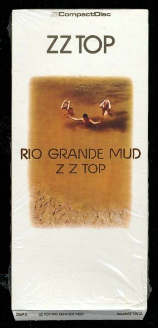 Zz Top - " Rio Grande Mud " - Cd Empty Longbox No Cd - Long Box Only