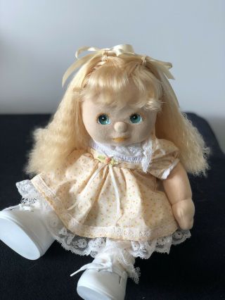 My Child Doll Platinum Blond Crimp Aqua Eyes.  1988 (nude)