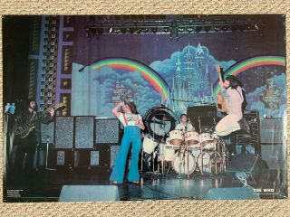 The Who 1976 Rainbow Poster (35 " X 23 ",  One Stop Posters)