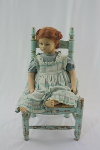 Annette Himstedt Puppen Kinder Vintage “kathe” Doll The Barefoot Children Series