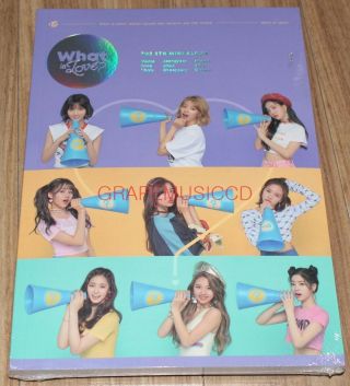 Twice What Is Love? 5th Mini Album B Ver.  Cd,  Photocard Set,  Poster In Tube