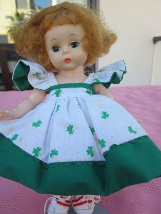 Vintage 1959 Madame Alexander Doll,  Alexanderkins Hard Plastic 7 1/2 Inch Doll