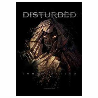 Disturbed Immortalized Tapestry Cloth Poster Flag Wall Banner 30 " X 40 "