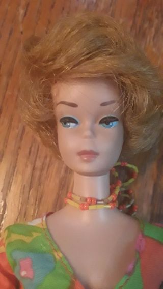 Vintage 1962/1958 Midge Blonde Bubble Cut Barbie.  Minty Marked