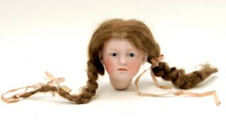 Antique Germany Closed Mouth Pouty Face Character Dolls Head Dep 8970