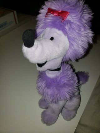 Cleo The Purple Poodle Dog (clifford The Big Red Dog) Kohl 