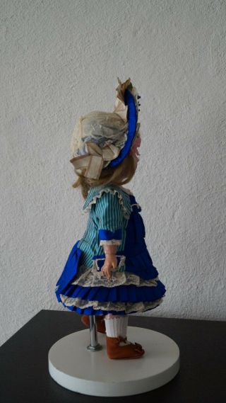 Silk Dress,  Hat For Your French Or German Antique Doll.