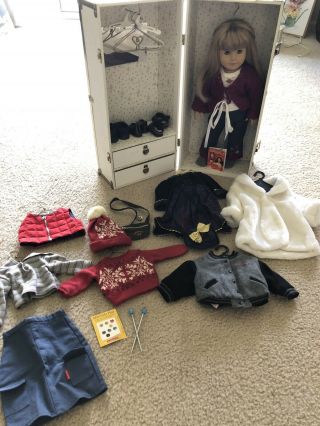 American Girl Doll.  With Accessories.  Carry Case.