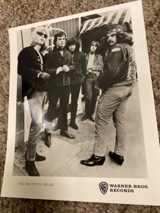 Vintage Grateful Dead Promo Publicity Photo Arista 8 X 10