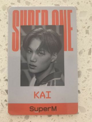 Superm Kai Official Id Card One
