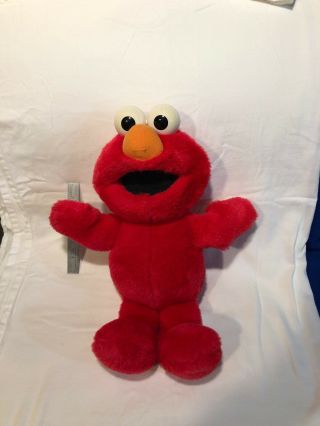 Vintage 1997 Tyco Tickle Me Elmo Red Talking & Laughing Elmo Plush Stuffed Toy