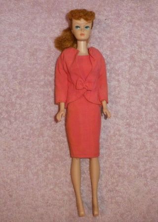 Vintage Barbie Doll - Vintage Titian Ponytail Barbie Doll 6 Or 7