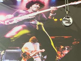 Thin Lizzy In Concert Tin Metal Sign,  Thin Lizzy Necklace Stainless Steel