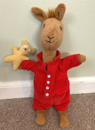 Llama Llama In Red Pajamas Holding Teddy Bear Bedtime Story 12 " Stuffed Plush