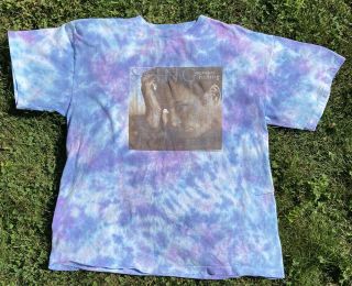 1996 Vintage Sting Mercury Falling Tour Single Stitch Reworked Tiedye Shirt Xl