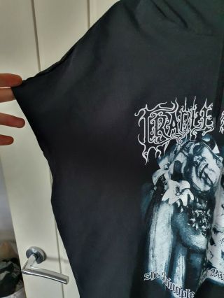 Official Cradle of filth hoodie pure vampyric evil hoodied t - shirt Black Metal 3
