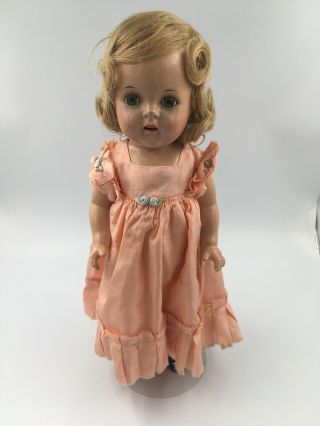 Vintage Madame Alexander Princess Elizabeth Composition Doll 13” Dress