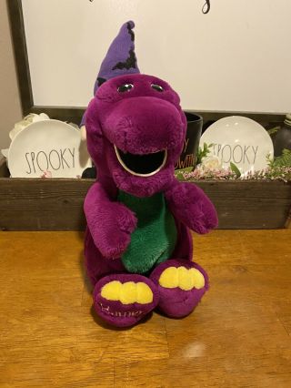Vintage Barney The Dinosaur 1992 Plush Stuffed Animal 90’s
