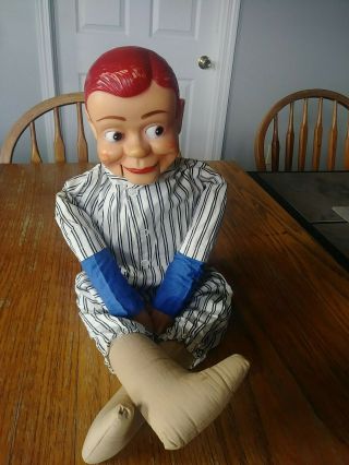 Jerry Mahoney Juro Paul Winchell Ventriloquist Dummy Doll,  Orig Baseball Uniform