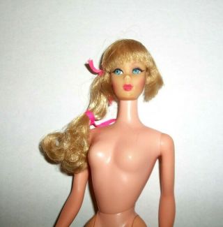 Vintage Talking Barbie 1160 Head On Japan Tnt Twist N Turn Doll Body 1968 Japan