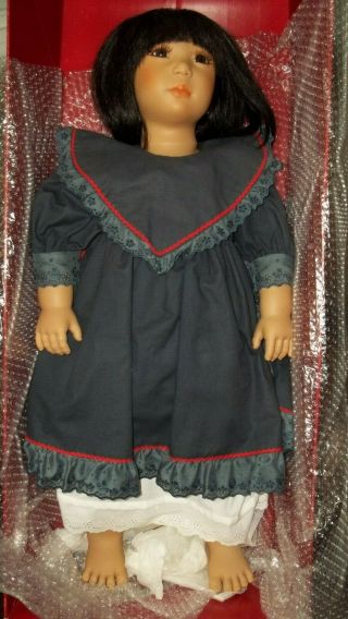 Annette Himstedt " Shireem " Doll,  27 " Tall,  W/box &,  Ex Cond