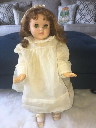 American Doll & Toy Corp 1960 Vtg 30” Toodles Playpal Party Dress Full Outfit