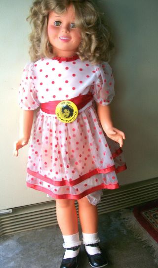 1984 3 Ft Tall Shirley Temple Doll Dreams & Love