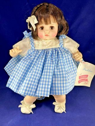Madame Alexander Vintage 1965 " Puddin " / 21 " Doll In Tags Box