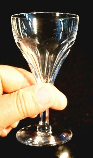 Orrefors Sweden Crystal Sherry Glass