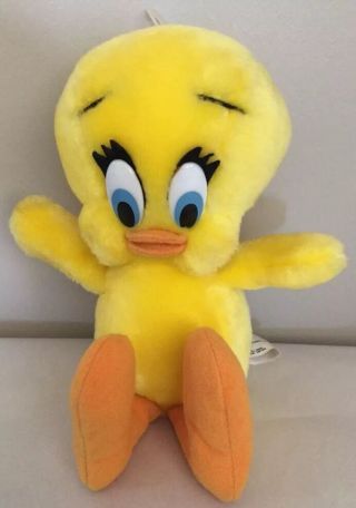 Warner Bros Tweety Bird Plush Animal Toy Plush Collectible Doll 1993 10 "